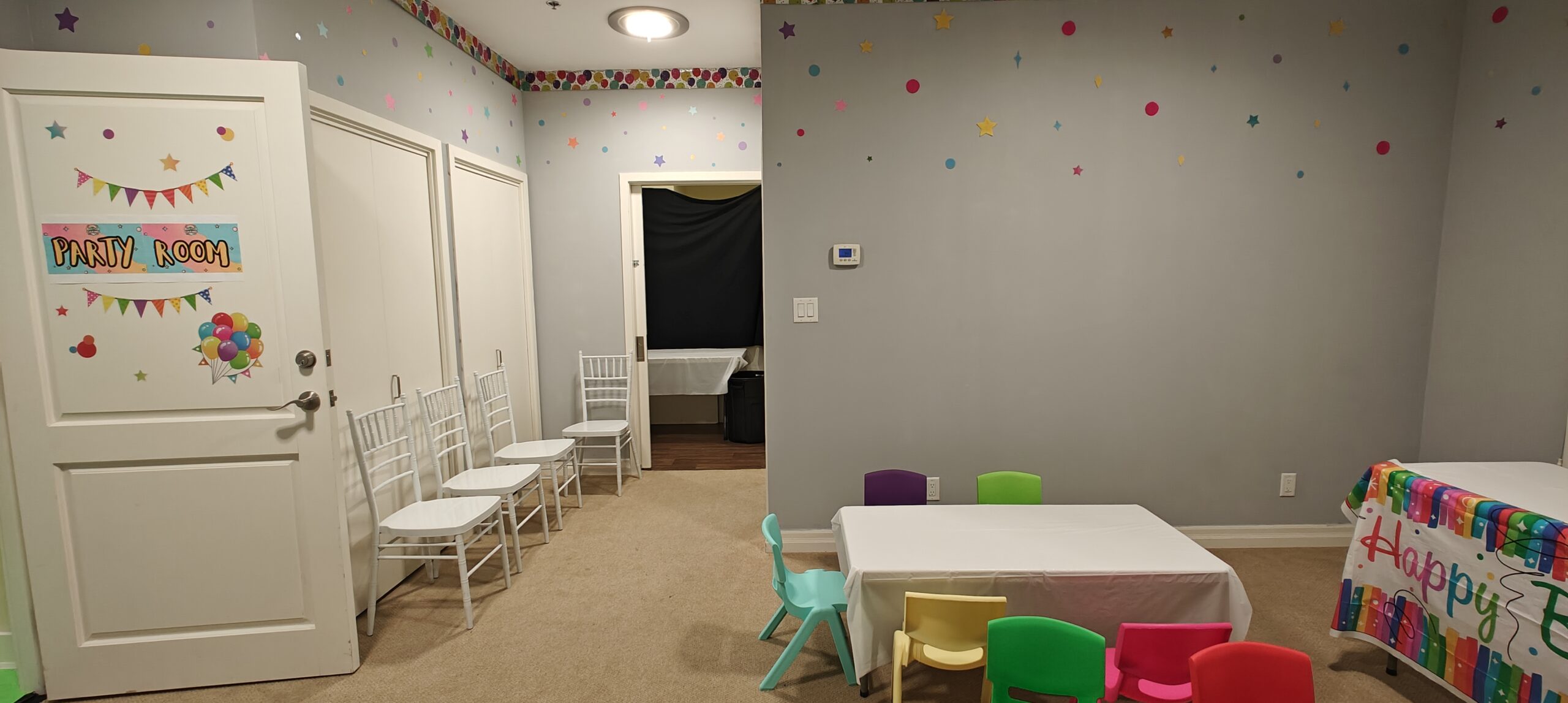 Main Party Room (2nd angle showing pantry)